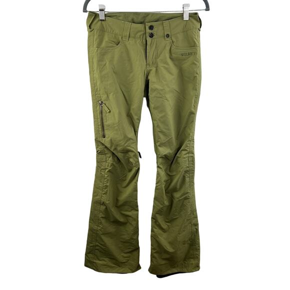 BURTON Algae Green DryRide Waterproof TWC Sundown Snowboard Pants Size XS - Picture 1 of 8